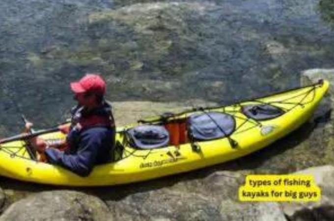What types of fishing kayaks for big guys?